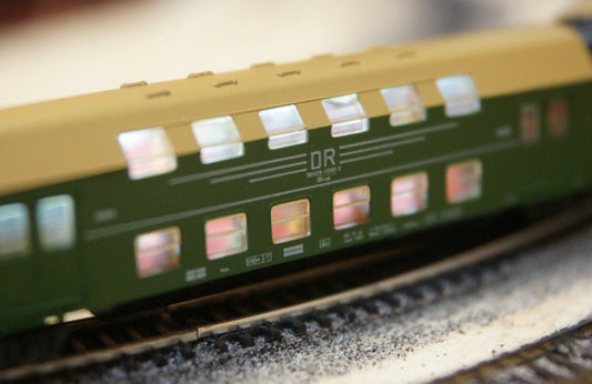Beleuchtungssatz Doppelstockzug DB13 für BTTB/Prefo | 4-teilig | analog | digital